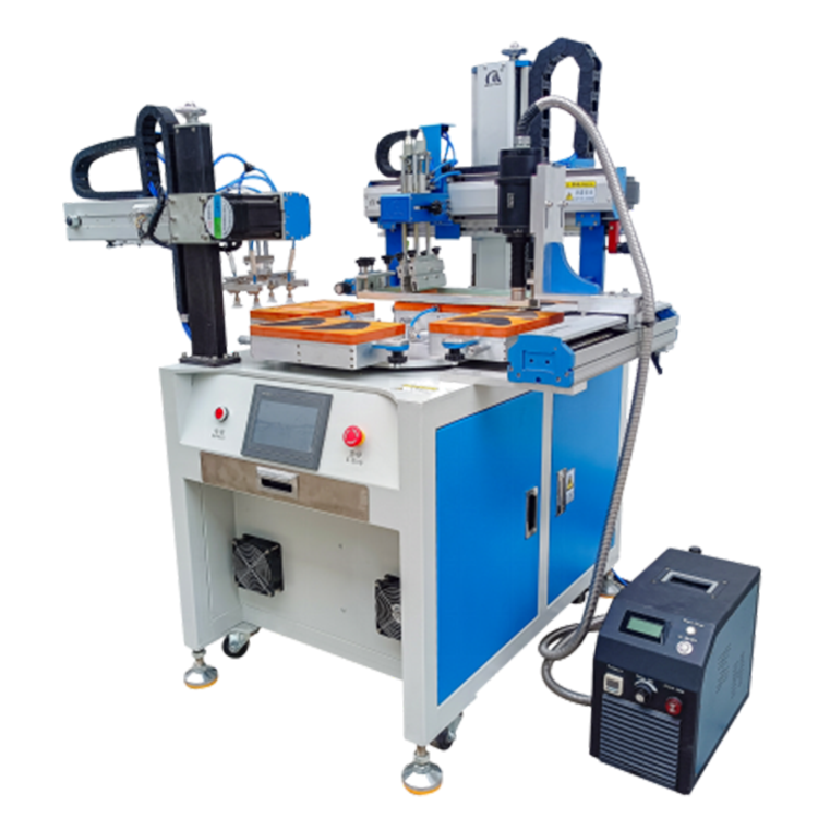 Plasma rotary screen printing machine